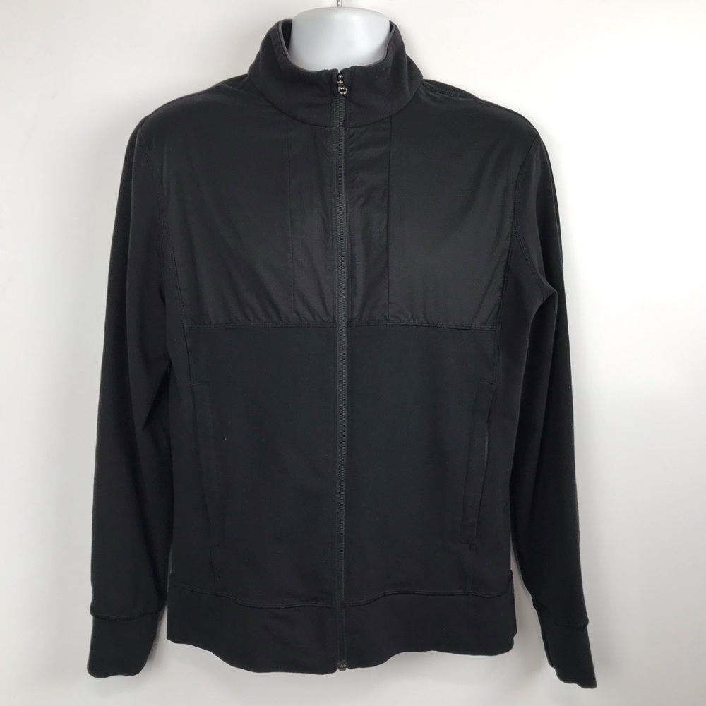 Lululemon Men's Jacket Full Zip Pockets Black